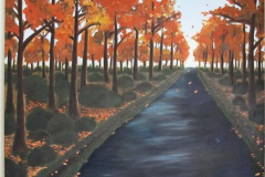 Weg nach Krefeld