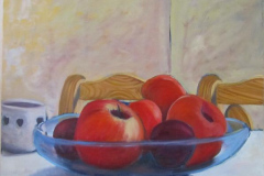 Äpfel und Plfaumen